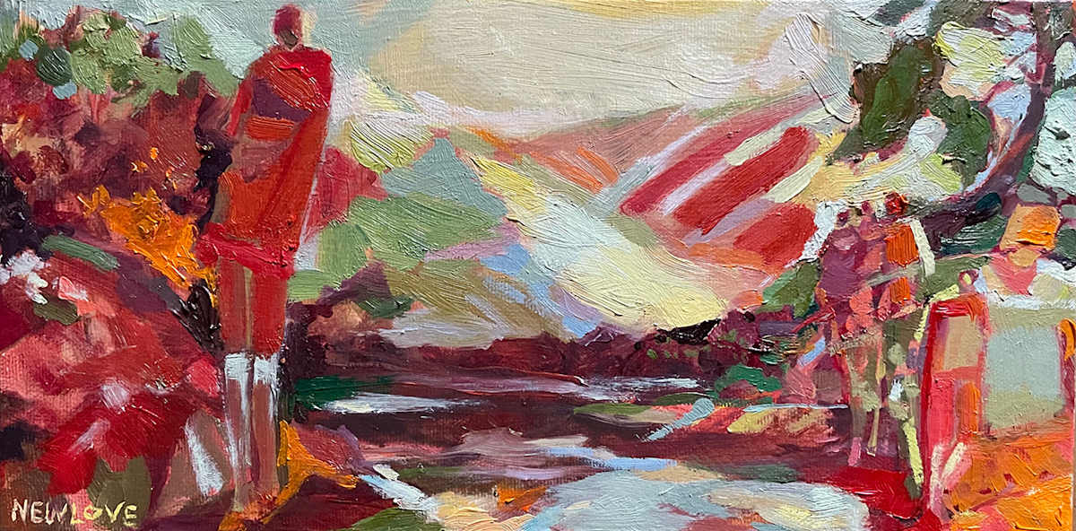 Hiking by Tina Newlove 