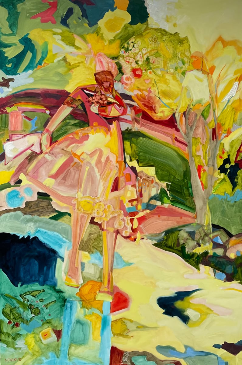 Hopeful Day by Tina Newlove  Image: Hopeful Day, oil on Canvas, 40 x 60"