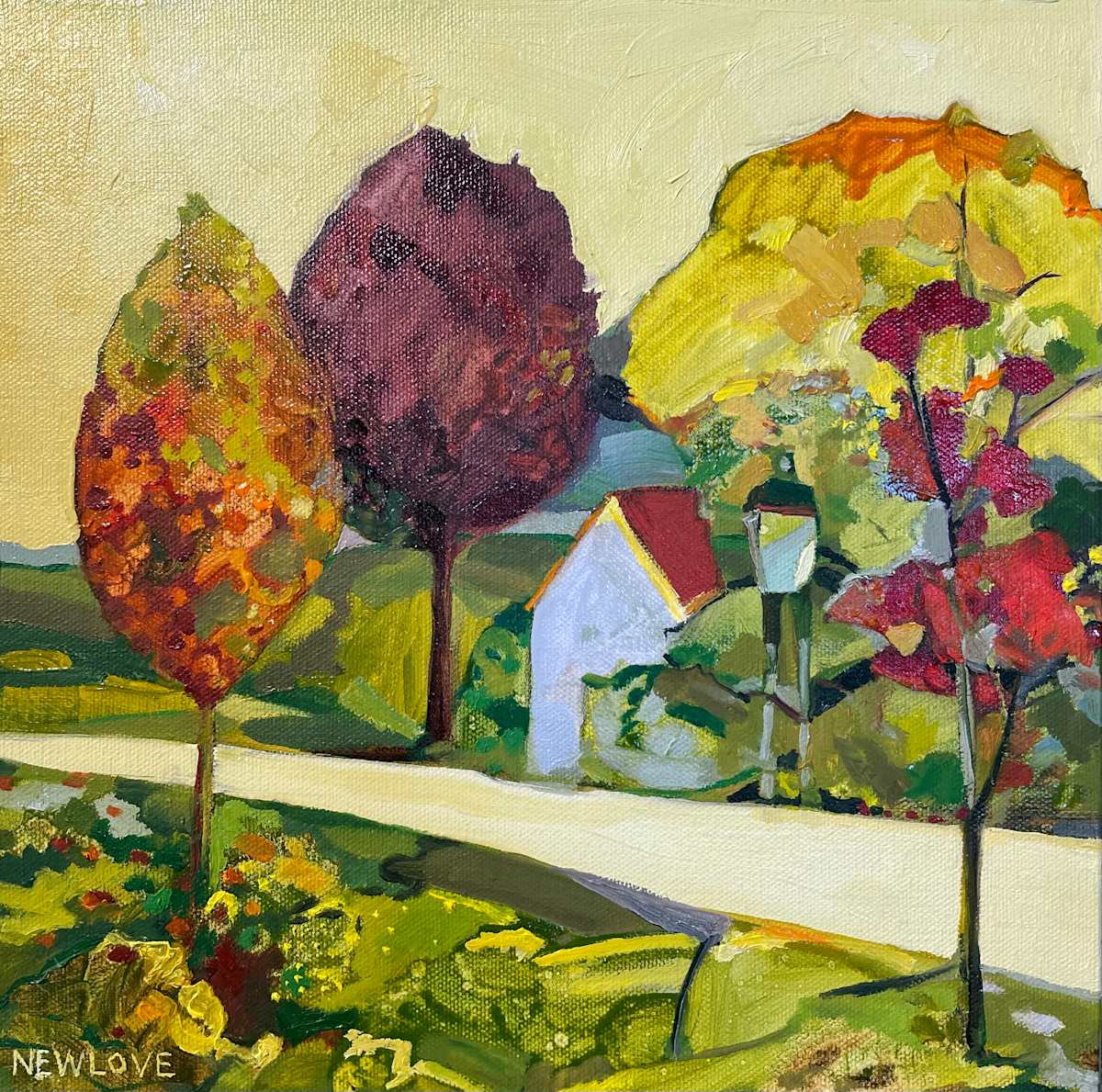 Laneway Trees by Tina Newlove, Image 1.