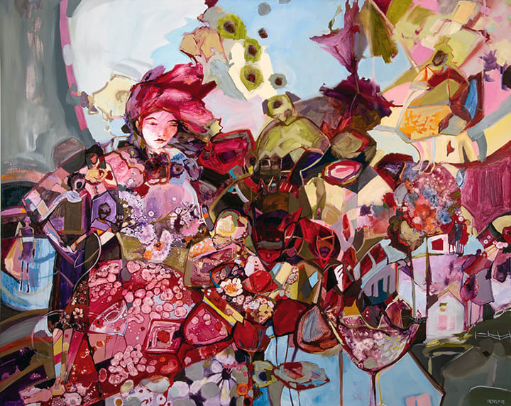Overseeing the Garden by Tina Newlove 