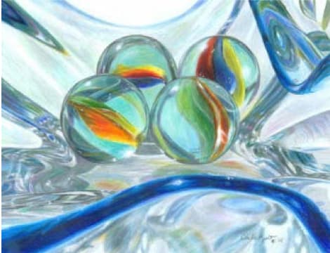 Bowl of Marbles, Image 1.