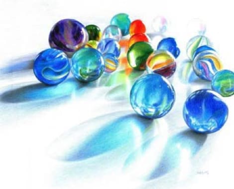 Blue Marble Reflections, Image 1.