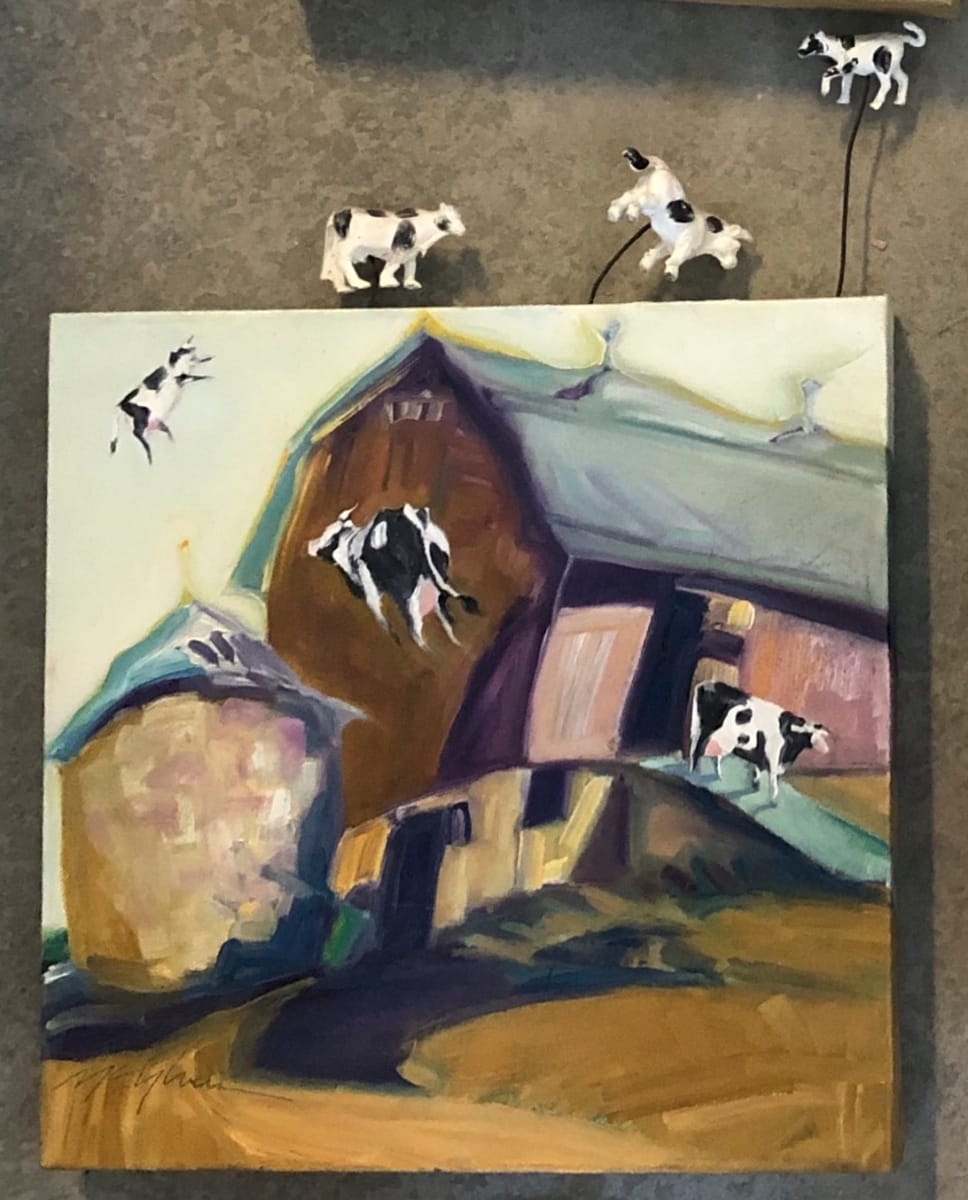 Who Let the Cows Out by Peggy Mcgivern 