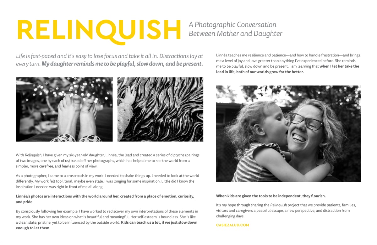 Artist Statement For Relinquish Show From The Artwork Archive