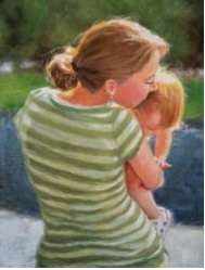 A mothers kiss by Unknown 