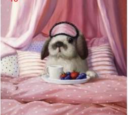 Breakfast in bed by Unknown 