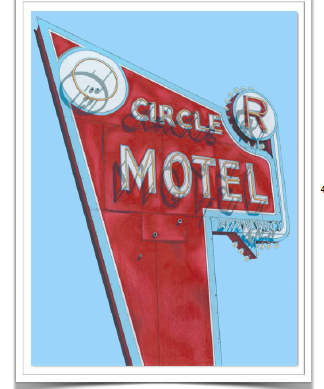 The Circle R Motel by Austin Baskett, Image 1.