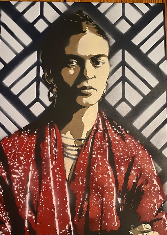 Frida Kahlo by Chris Buske 