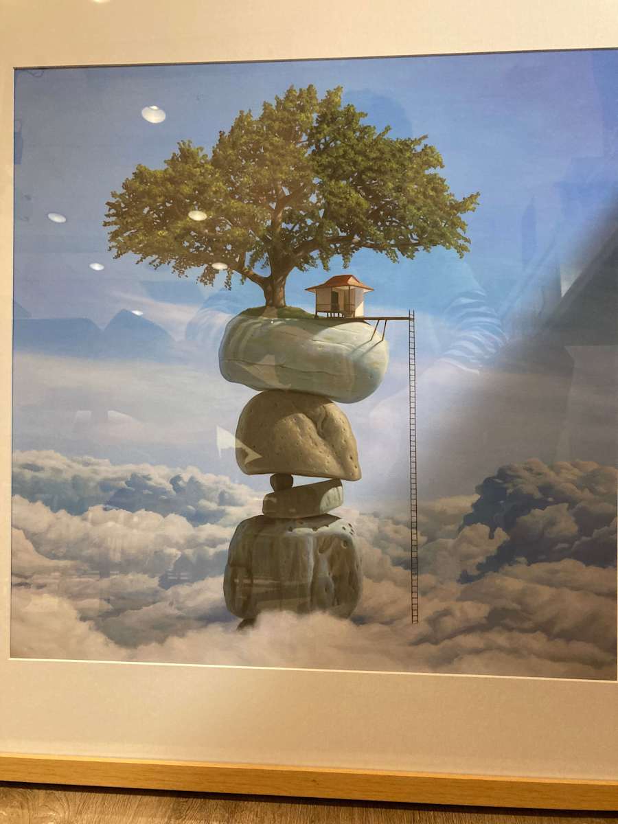 Between here and not here by Paul Bond 