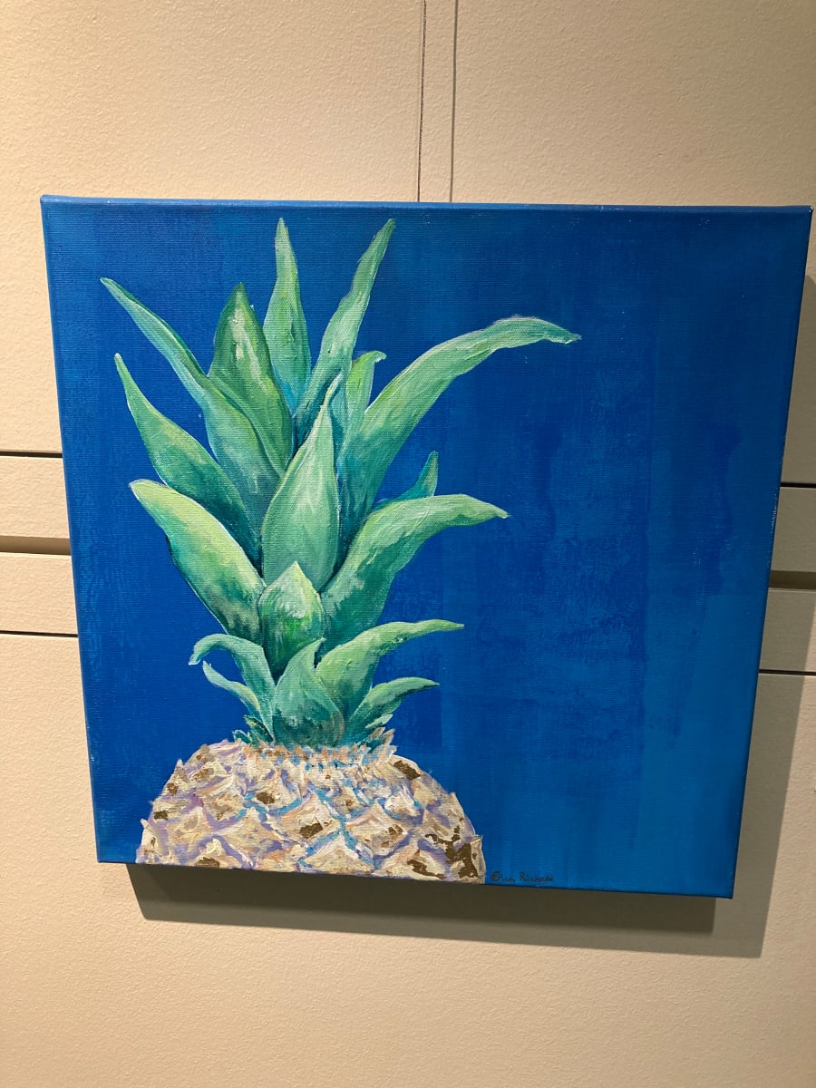 Blue Pineapple by Erica Richard 