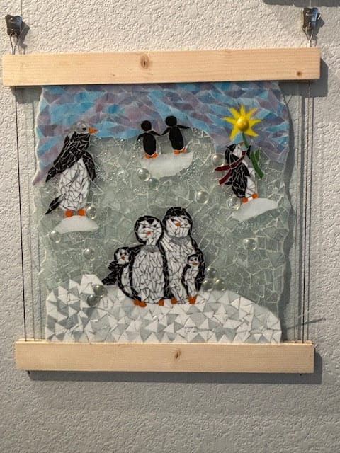 Penguins at Play by Laurie Shellenberger, Image 1.
