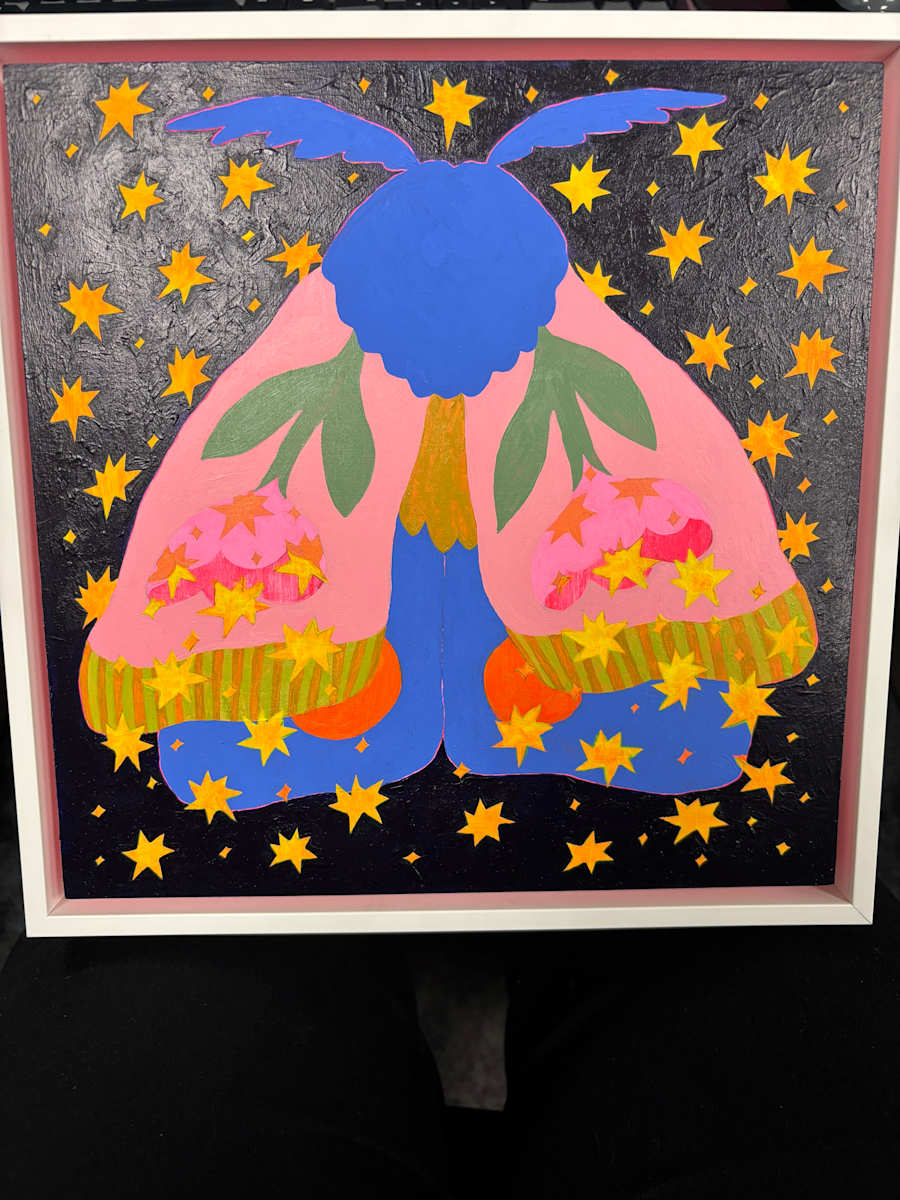 Colorful Moth by Unknown 