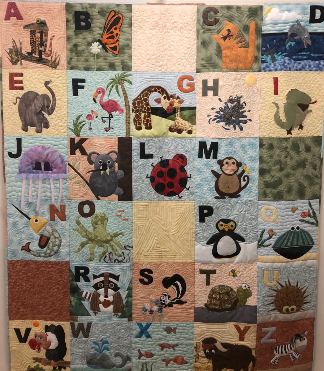 ABC Quilt by Unknown, Image 1.