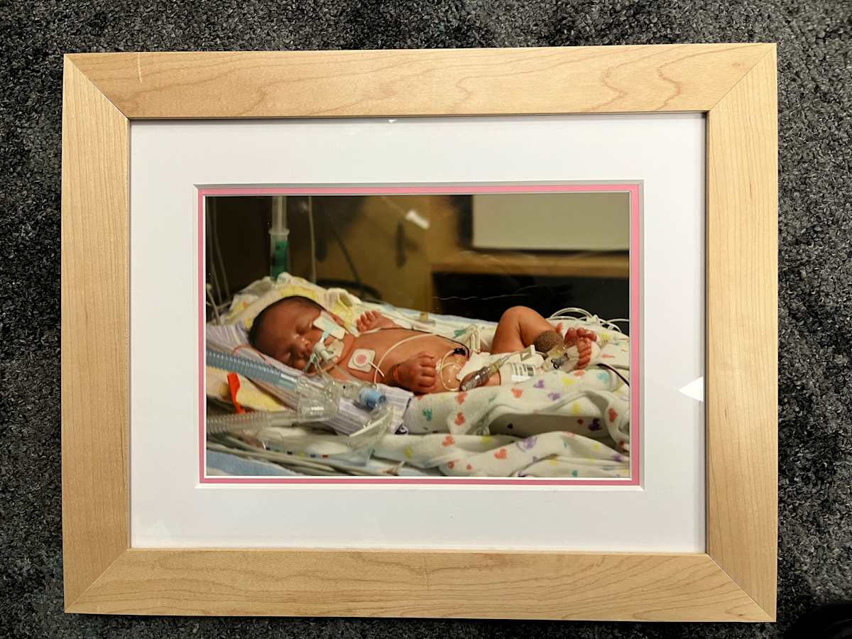 Past Nicu Patient art- Madison 