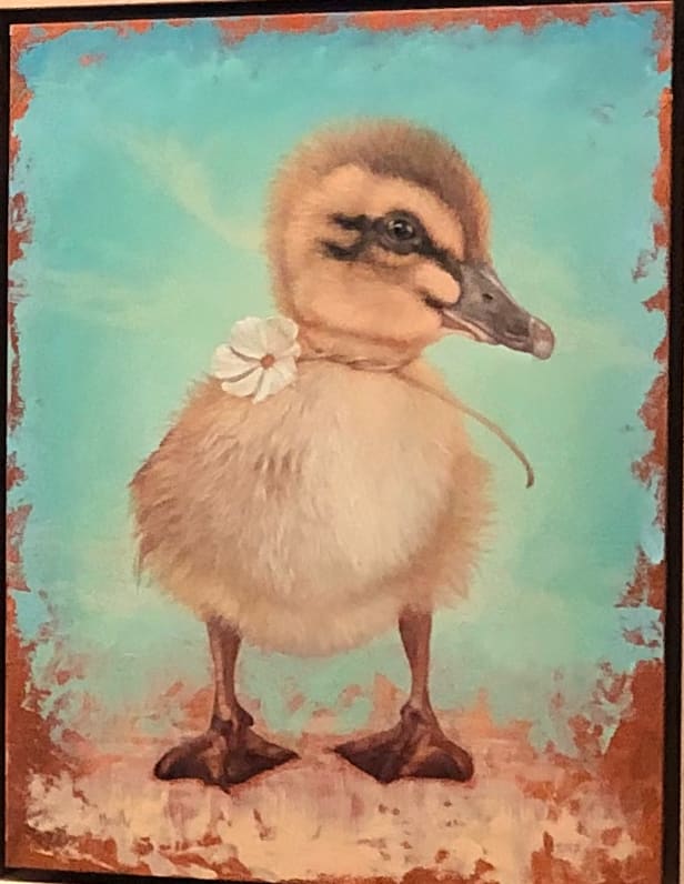 Happy Duckling by Dana Hawk 