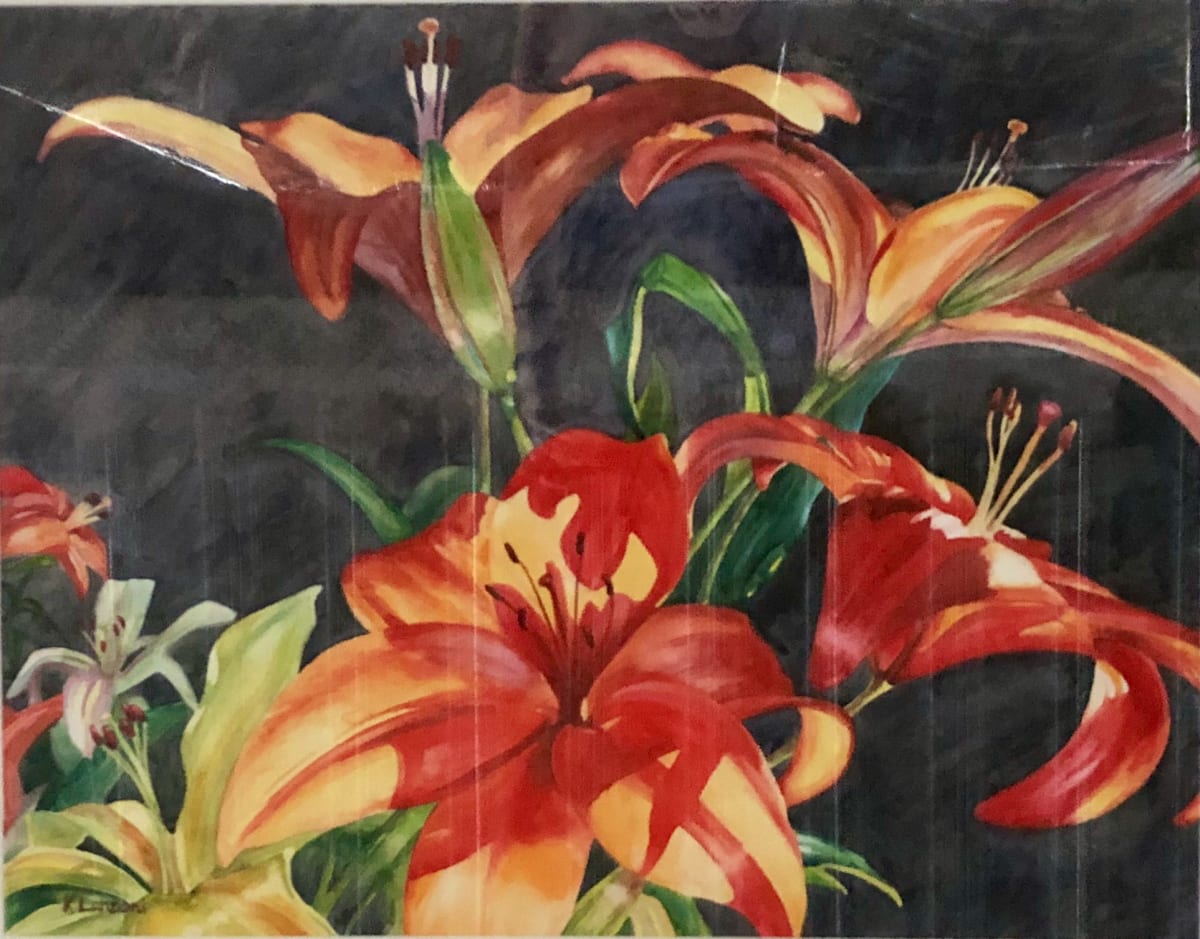 Lilies with Light by Kathleen Lanzoni, Image 2.