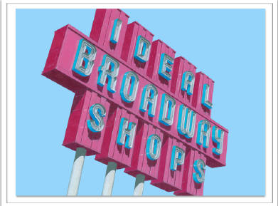 Ideal Broadway Shops by Austin Baskett 