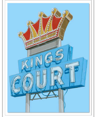 Kings Court Motel by Austin Baskett, Image 1.