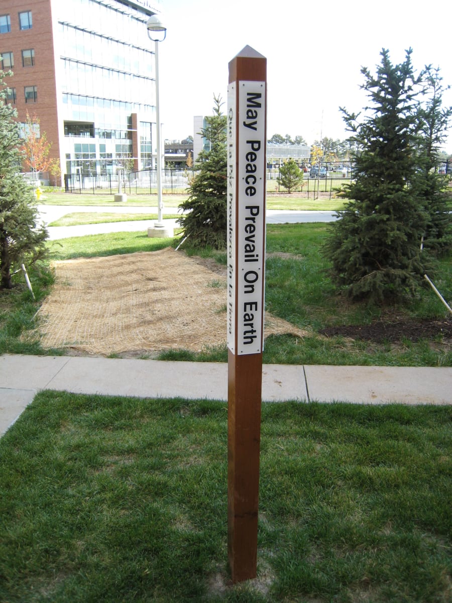 Peace Pole, Image 1.