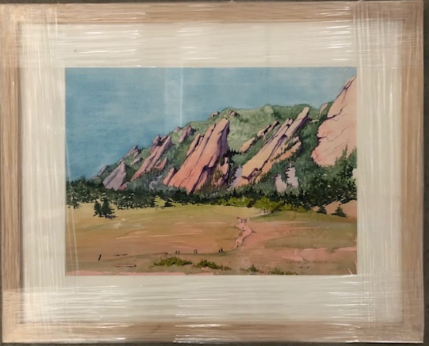 Flatirons Trail by Gene Youngmann 