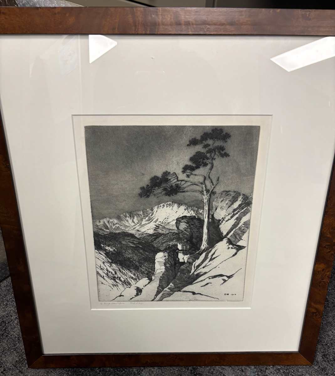 Pikes Peak Colorado by George Elbert Burr 