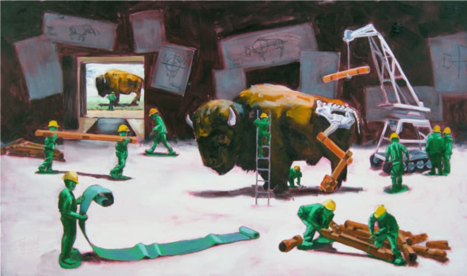 Rebuilding the Buffalo by Tracy Wall, Image 1.