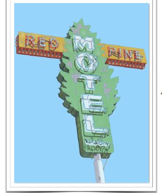 The Red Pine Motel by Austin Baskett, Image 1.