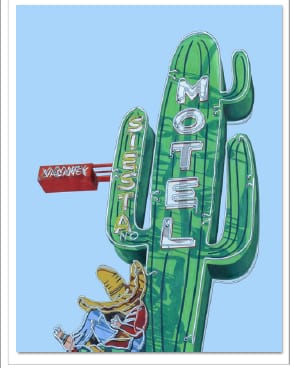 The Siesta Motel by Austin Baskett 
