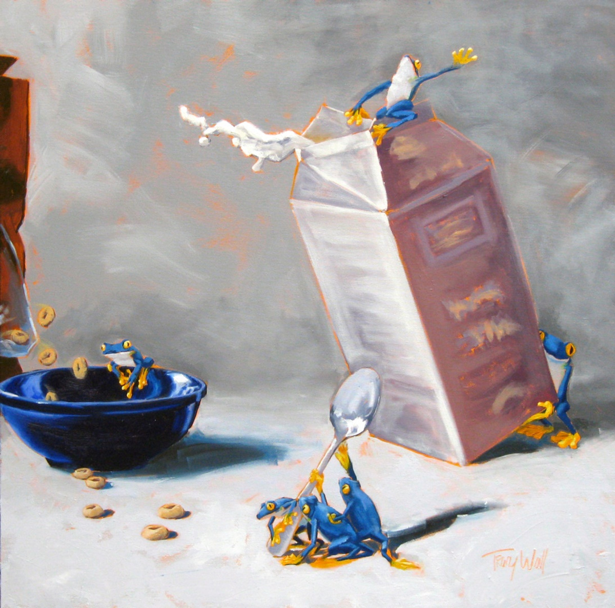 Cereal Collaboration II by Tracy Wall 