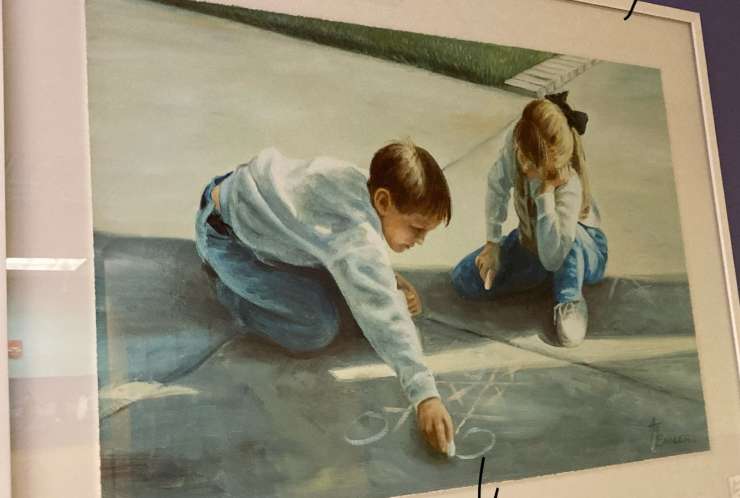 Chalk Play, Image 1.