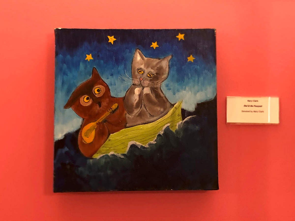 Owl & the Pussy Cat by Mary Clark, Image 1.