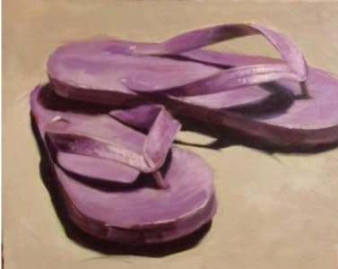 Flip Flop I by Tracy Wall 