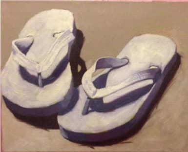 Flip Flop II by Tracy Wall 