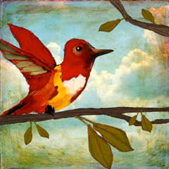 Little Bird III by Angela Moulton 