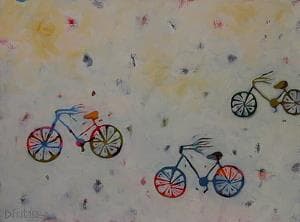 Riding with Joy, IV by Diana Fritzler 