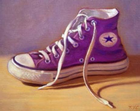 Purple Chucks 