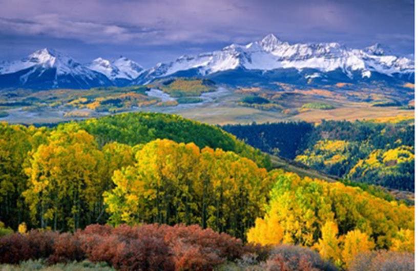 Wilson Peak in Autumn by Robert Parham 