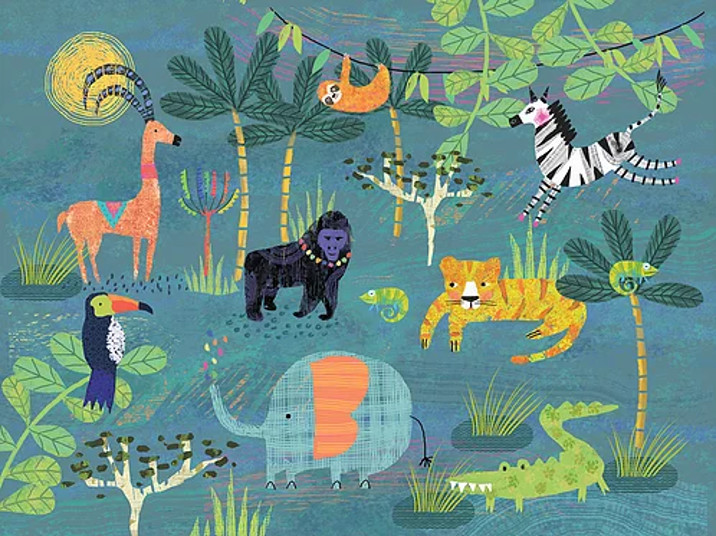 It's A Jungle Out There by Tina Finn 
