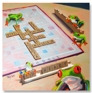 Scrabble by Tracy Wall 
