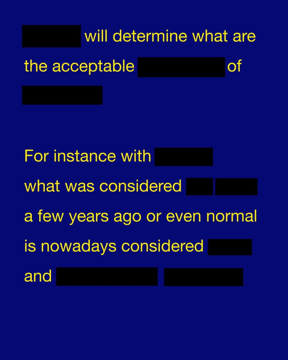 Censorship Series 1 by MB, Image 1.