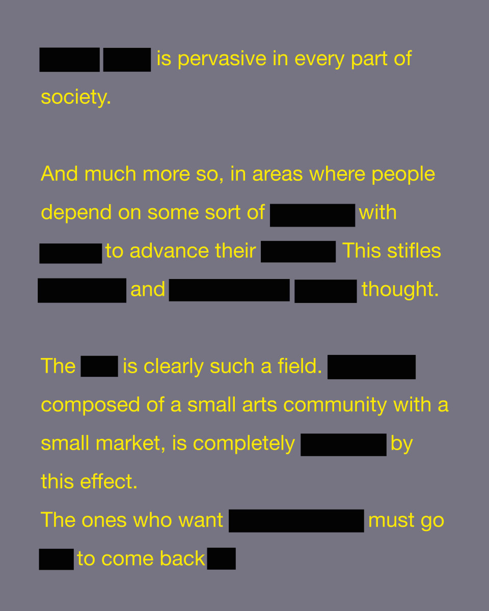 Censorship Series 3 by MB, Image 1.