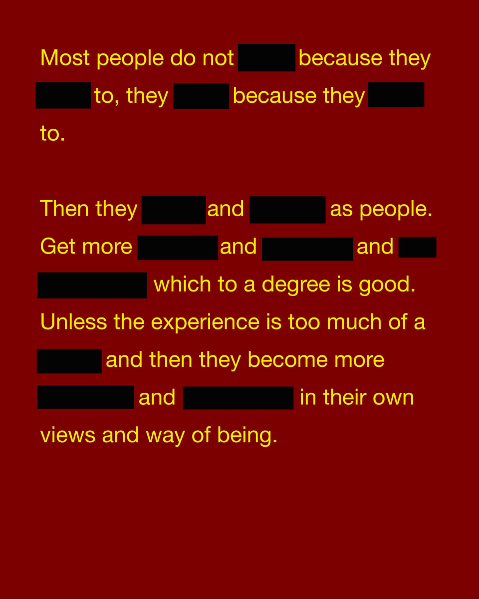 Censorship Series 4 by MB, Image 1.