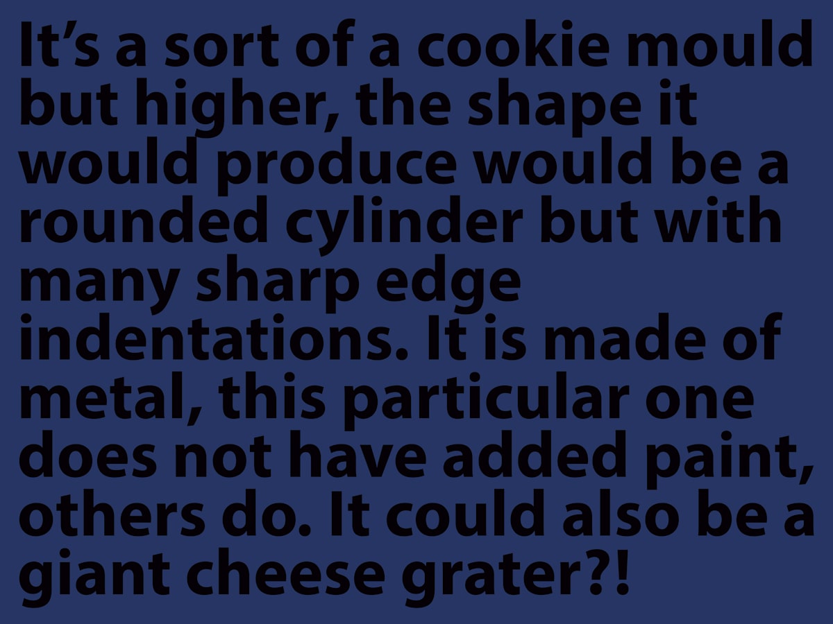 W39 - Descriptions 36 1/3 by MB, Image 1.