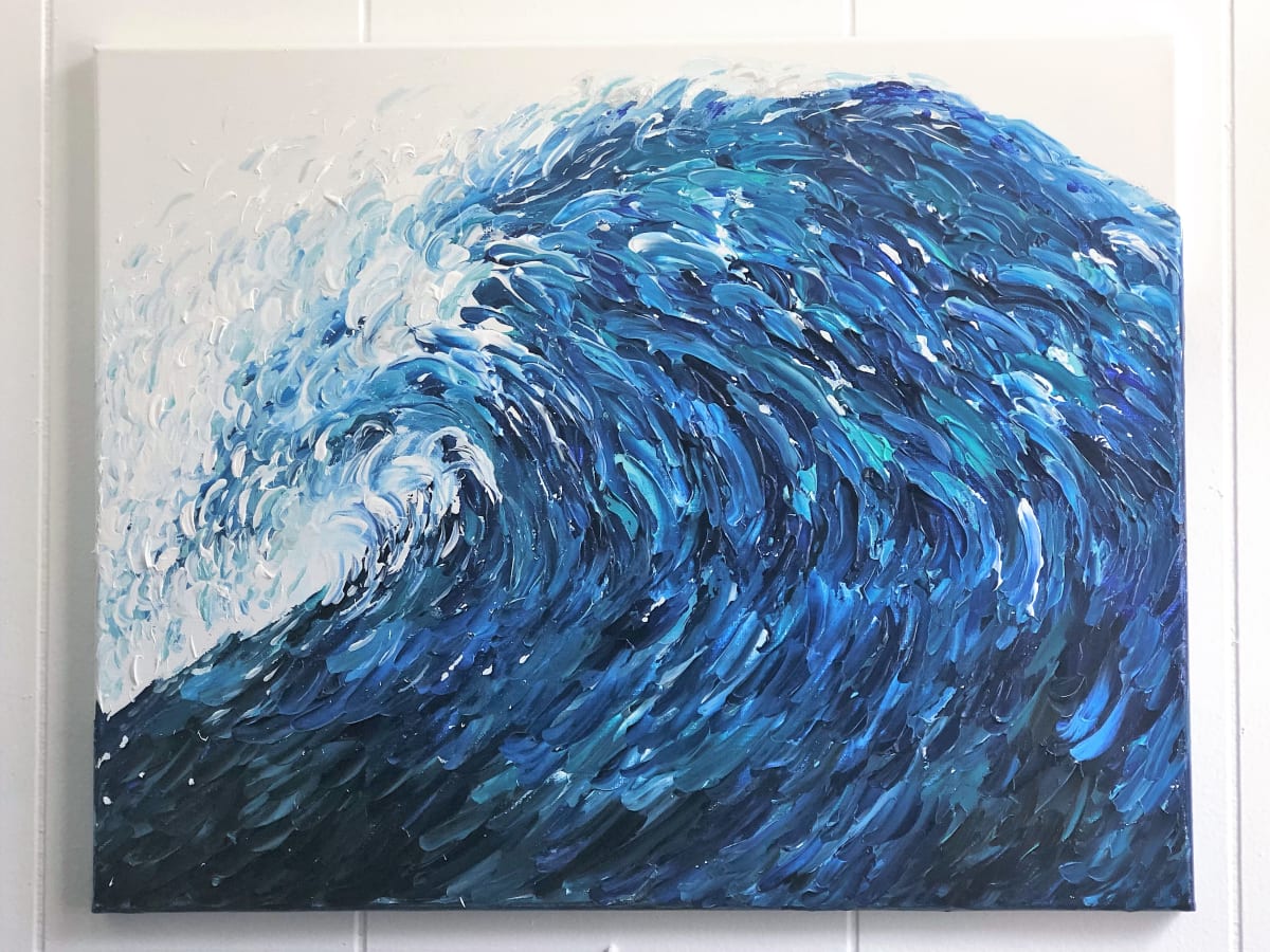 Ocean Wave by Jenny E. Dennis 
