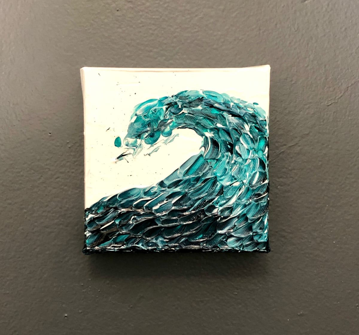 Paynes & Turquoise by Jenny E. Dennis 