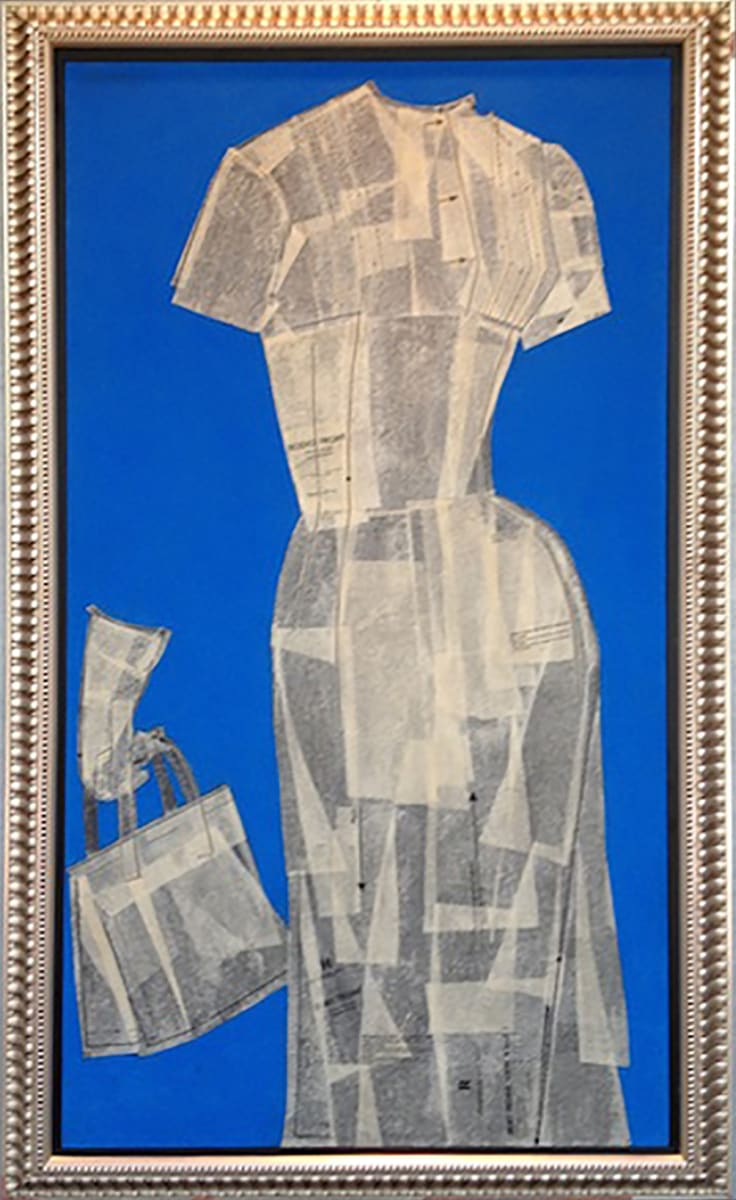 Untitled (Dress - Blue) by Lisa Norris 
