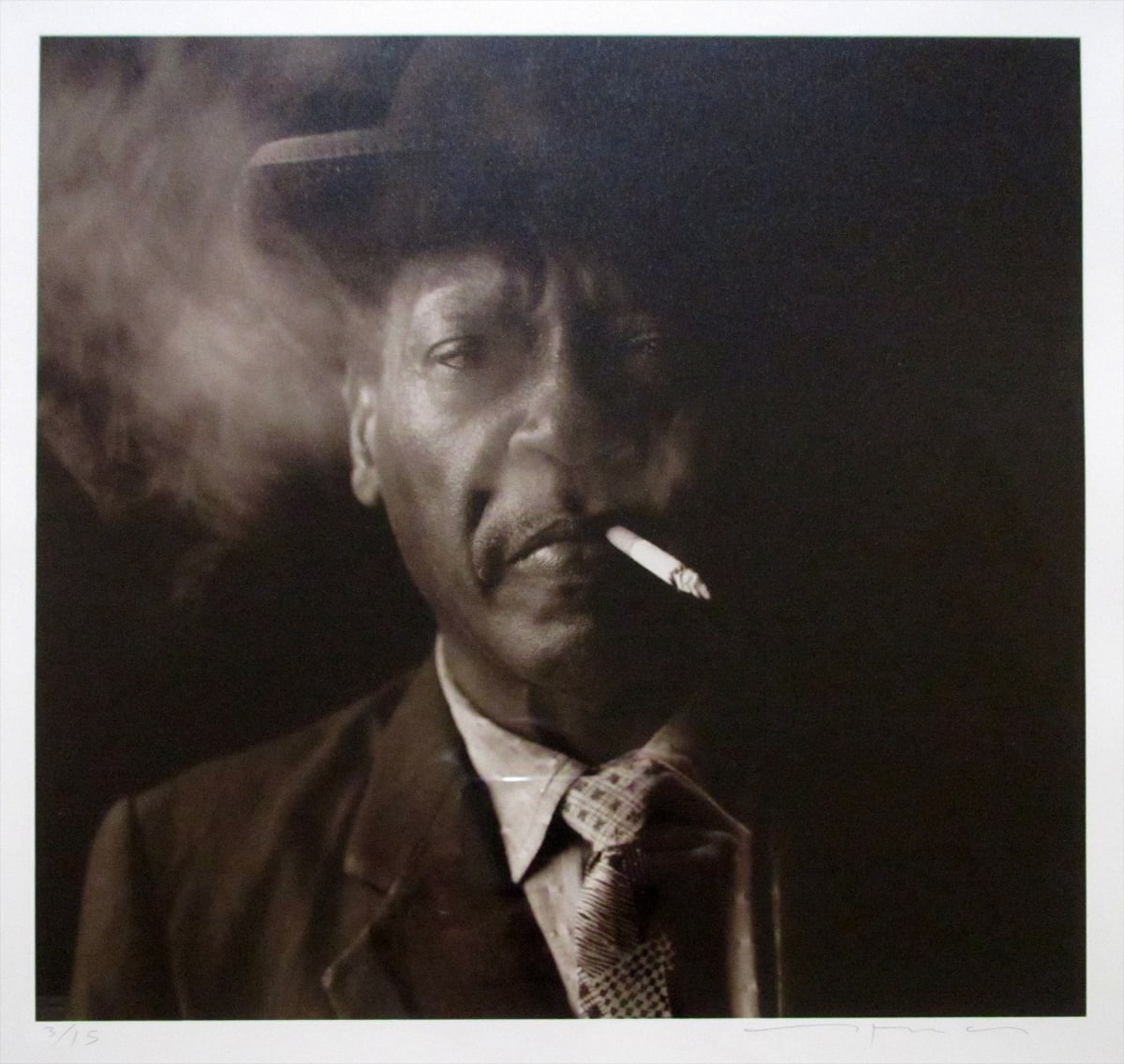 Untitled (Man with a Cigarette) by Jack Spencer 