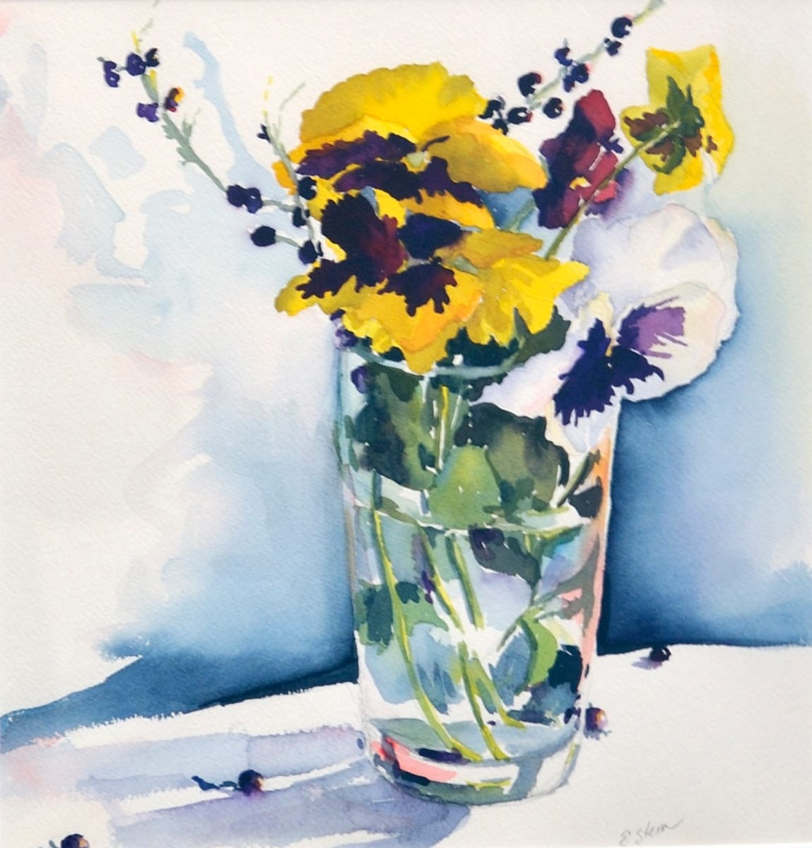 Pansies by Elizabeth Allen 