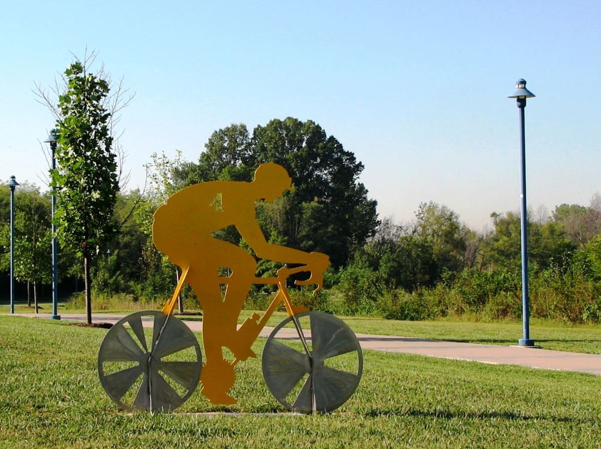 Yellow Bicycle by Jim Collins 