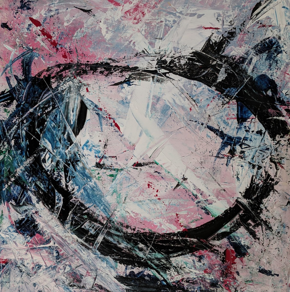 Untitled Pink (#0149) by Kim Hill-Goddette, Image 1.